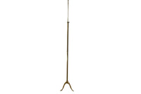 Mid-Century French Brass Telescopic Floor Lamp