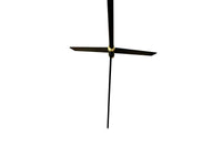 Mid-Century Italian Black and Brass Floor Lamp