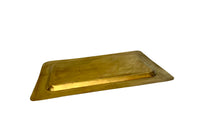 Large 20th Century Italian Modernist Brass Tray