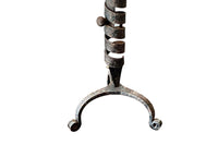 Pair of 19th Century French Wrought Iron Rat de Cave Cellar Candlesticks
