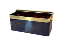 Mid-Century Italian Magazine Holder in the Manner of Aldo Tura