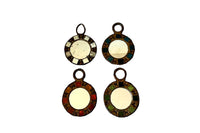 Set of Four Small Mid-Century French Irena Jaworska Mirrors