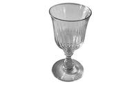 SET OF TEN EARLY 20TH CENTURY HAND-BLOWN FRENCH WINE GLASSES