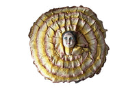 Early 20th Century French Pierrot Boudoir Cushion with Hand-Painted Face