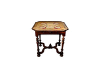 Late 18th Century French Louis XIII Revival Walnut Games Table