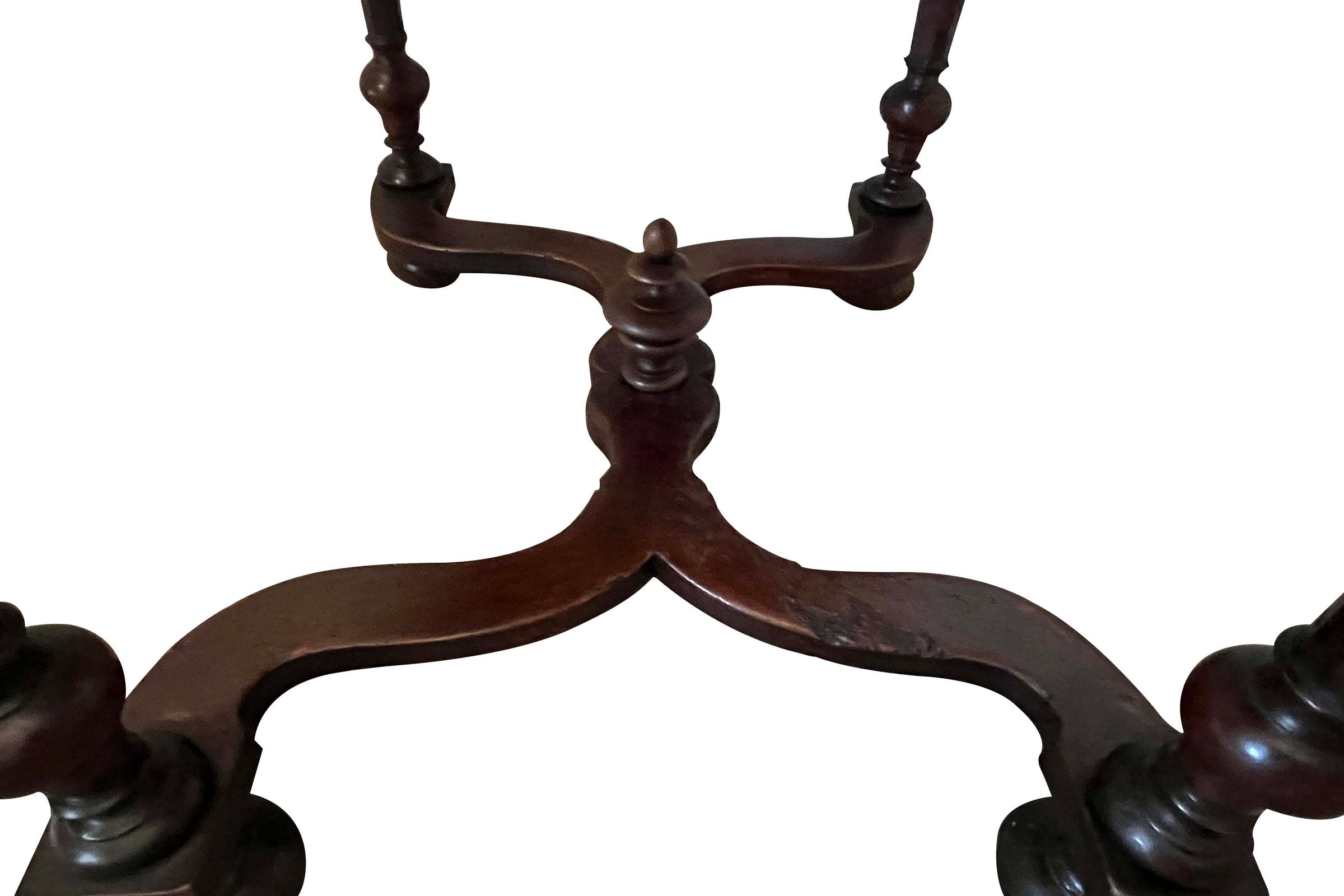 Late 18th Century French Louis XIII Revival Walnut Games Table