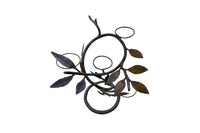 Mid-Century French Hand-Wrought Iron Four-Pot Plant Stand