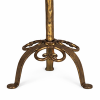 SPANISH GILT IRON TABLE LAMP