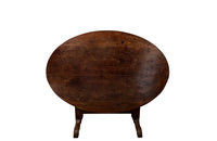 Large antique French walnut vineyard table - French antique Furniture - Antique dining tables