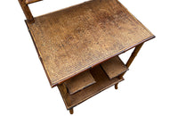 Early 20th French Century Bamboo Display Stand