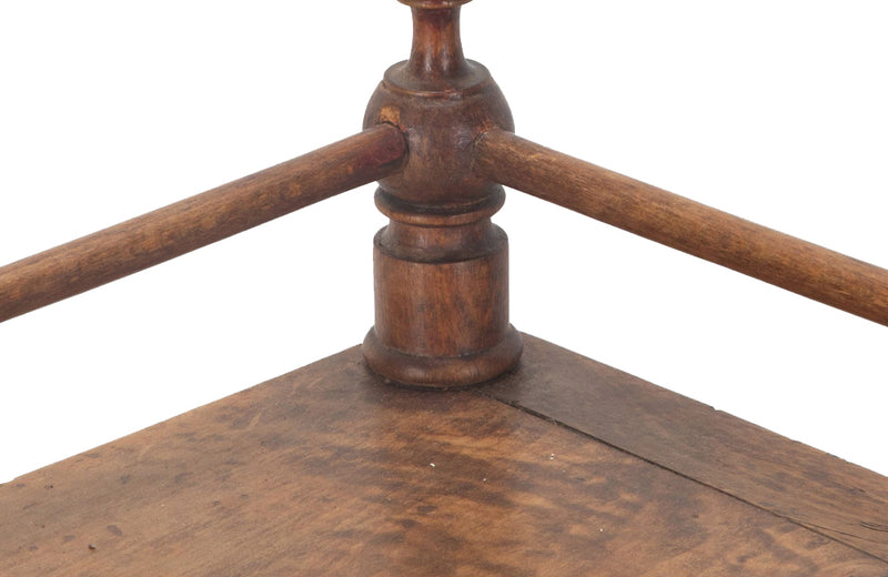 Rotating bentwood bookcase circa 1900