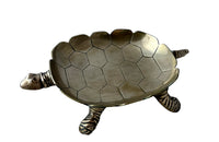 Mid 20th century brass tray in the form of a turtle