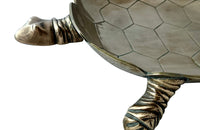 Mid 20th century brass tray in the form of a turtle