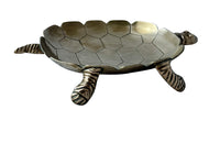 Mid 20th century brass tray in the form of a turtle