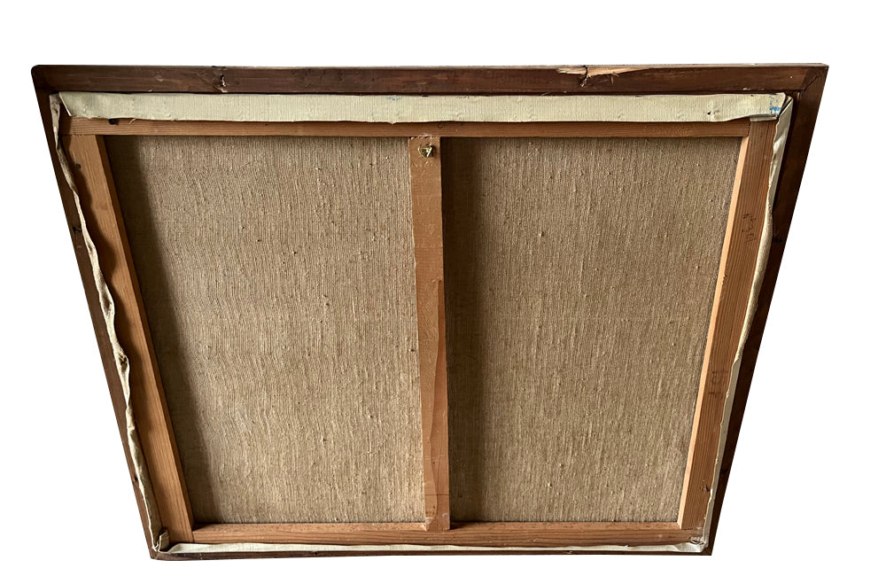 20th Century French oil on canvas painting of a Brittany landscape by Jacques Denier [1894-1983].