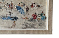 20th Century French oil on canvas painting of a Brittany seaside by Jacques Denier [1894-1983].