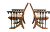PAIR OF CARLO BUGATTI ARMCHAIRS