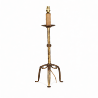 SPANISH GILT IRON TABLE LAMP