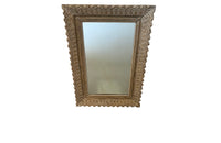 FRENCH SIGNED BOUCHE CARVED FRAMED MIRROR
