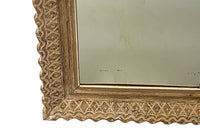 FRENCH SIGNED BOUCHE CARVED FRAMED MIRROR