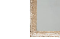 Beautiful early 20th century French mirror with old mirror glass and Montparnasse frame with original paint and lovely patina.