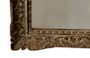 Beautiful French old sparkly mercury mirror glass and Montparnasse frame with original paint and lovely patination