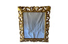 Beautiful 19th century openwork carved giltwood framed mirror in the Louis XIV style.