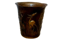 20th Century hand embossed copper 'MOET' champagne bucket.