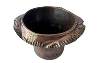 Copper champagne or ice bucket decorated with the armorial crest and coat of arms of King Henry IV - French antiques