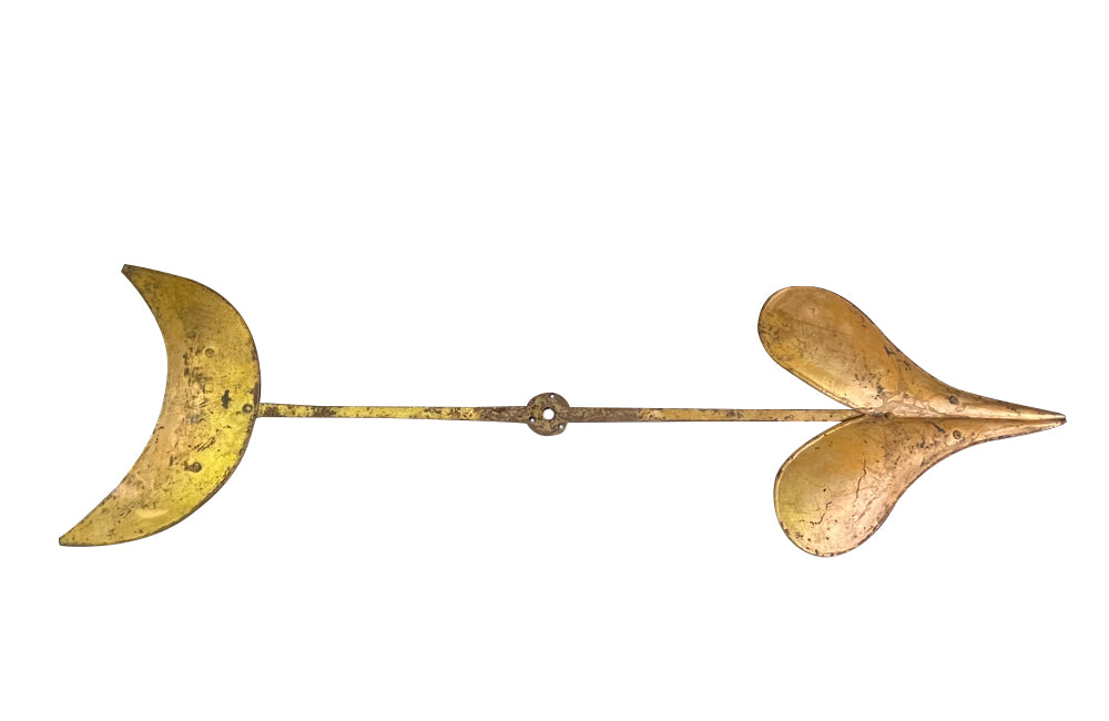 Fabulous large early 19th Century hand from a Swiss town clock.