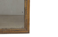 Very rare and charming early 19th Century French trumeau mirror.