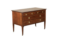 Early 20th Century English Georgian Revival commode of lovely proportions.