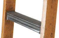 Early 20th Century French Library Ladder With Iron Hooks