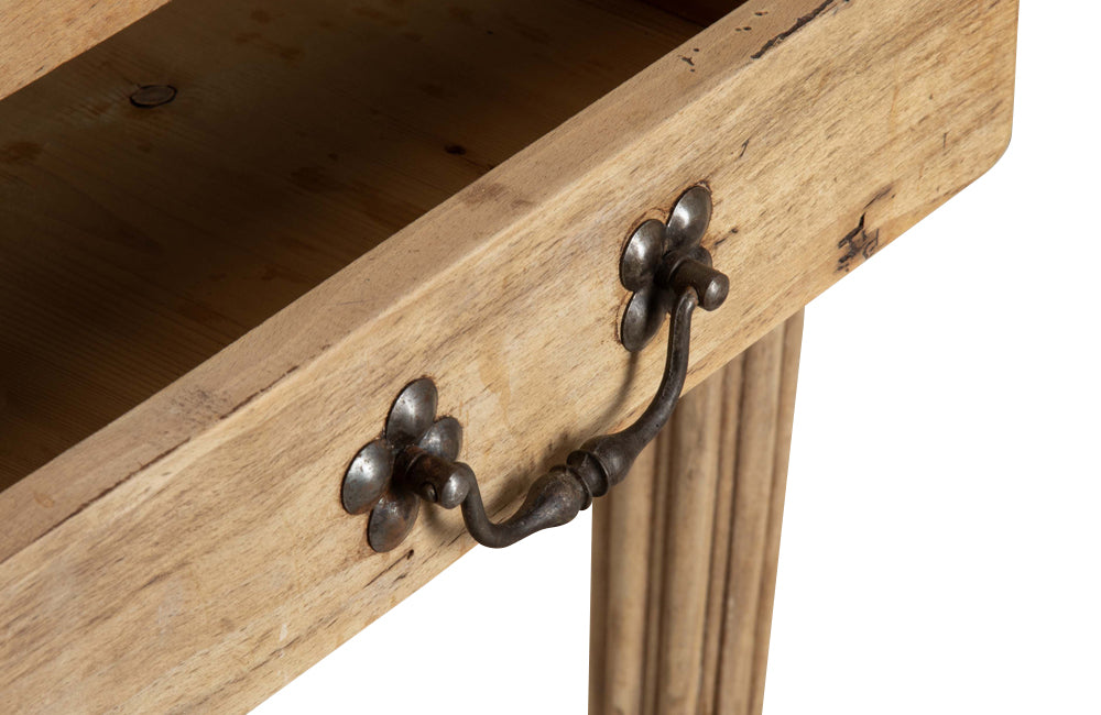 Substantial French butcher's block (billot de boucher) dating from the early 20th Century.