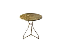 Early 20th Century French Painted Iron Guéridon