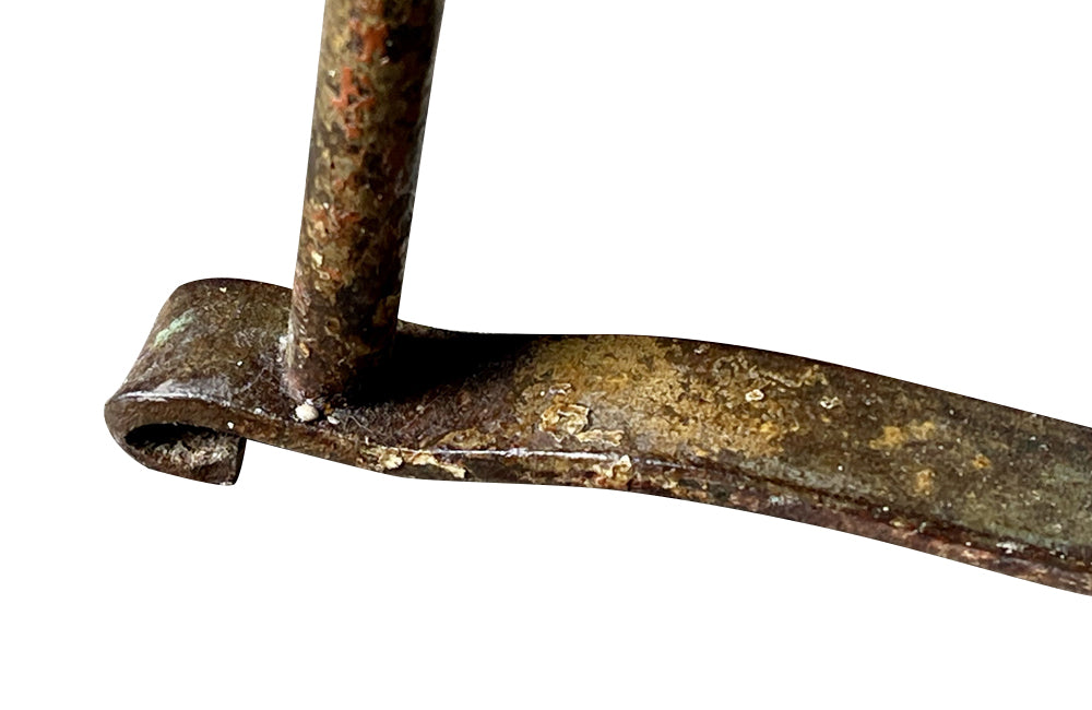 Early 20th Century French Painted Iron Guéridon