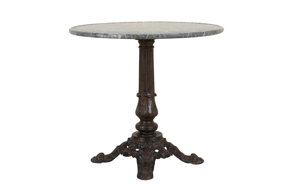 Antique table cast iron orangery centre table. French antique furniture