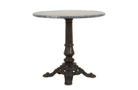 Antique table cast iron orangery centre table. French antique furniture