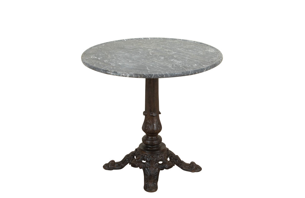 Antique table cast iron orangery centre table. French antique furniture