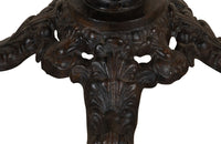 Antique table cast iron orangery centre table. French antique furniture