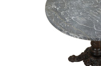 Antique table cast iron orangery centre table. French antique furniture