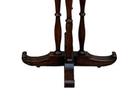 Unusual early 20th Century French oak round gueridon table.