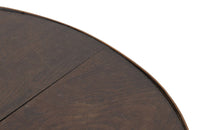 Unusual early 20th Century French oak round gueridon table.