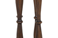 Unusual early 20th Century French oak round gueridon table.