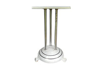 Tall Art Deco enamelled table - Antique Wine Tasting Table - French Antique Furniture 