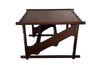 Mid century table faux bamboo low table that transforms into library steps when turned over. Italian. Mid Century furniture
