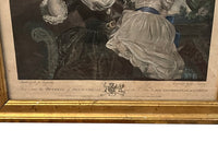 18th Century engraving after Sir Joshua Reynolds Behind glass in gilt frame of Her Grace the Duchess of Devonshire Lady Georgiana Cavendish.
