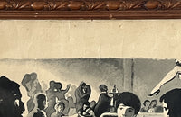 Mid-Century Italian 'Tabarin' Cabaret Print by Alessandrini, 1953