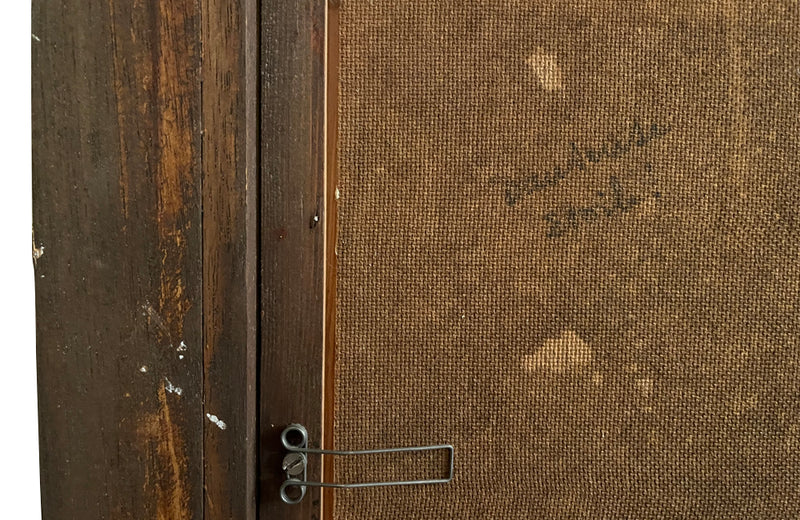 FRAMED OIL PAINTING 'PRIMA BALLERINA'  BY PIERRE GRISOT