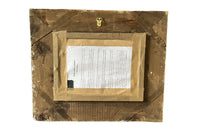 Mid-Century French Oil on Wood Painting 'Forest After Snowfall' by Henri Andre Martin